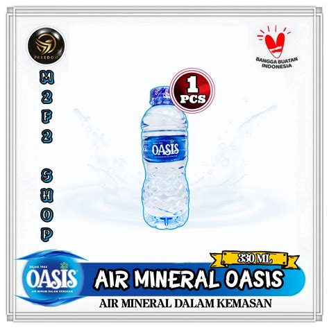 Air Mineral Oasis Botol Pet 330 Ml Kemasan Satuan Lazada Indonesia