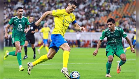 Ronaldos 50th Goal For Al Nassr Clinches Team 2nd Place In Saudi Pro League