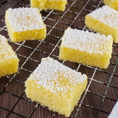 2 Ingredient Lemon Bars Easy Two Ingredient Cake Mix Recipe Bake It