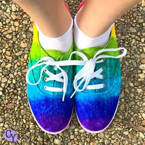 Tie Dye Shoes How To Use Sharpies To DIY Your Own Pair Chaotically