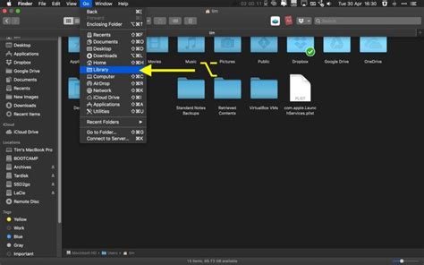 How To Reveal The Library Folder In Macos Macrumors