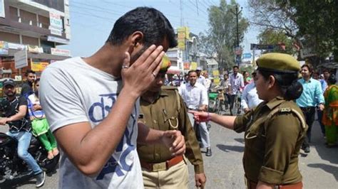 Armed With Cameras Anti Romeo Squad In Up To Shame Offenders Latest