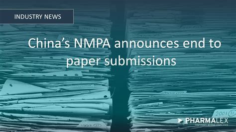 Chinas Nmpa Announces Plan To Require Electronic Submissions