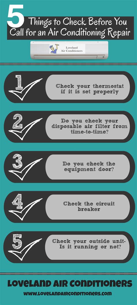 5 Things To Check Before You Call For An Air Conditioning Repair Air