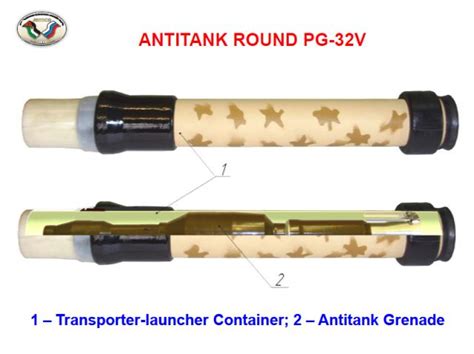 RPG-32 Hashim Nashab anti-tank grenade launcher short-range weapon ...