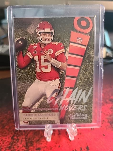 Panini Contenders Chain Movers Patrick Mahomes Kansas City Chiefs