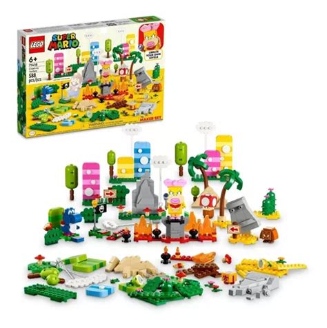 Kit Lego Super Mario Caja De Herramientas Creativas Cantidad