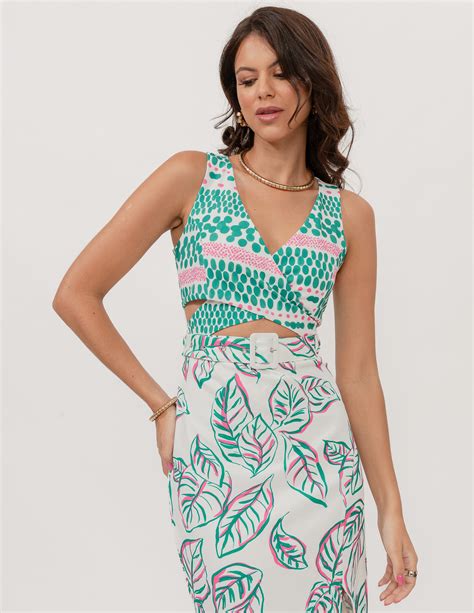 Vestido Midi Fenda Menta Sangue Latino