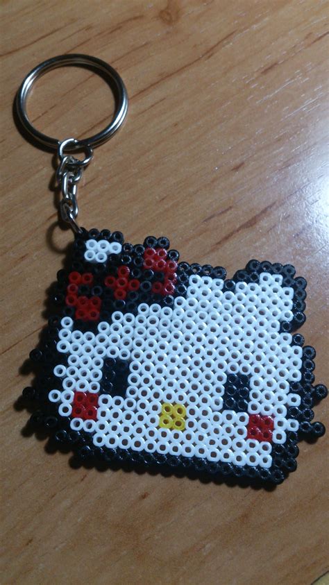 Llavero Hello Kitty Hama Beads Hama Beads Hama Beads