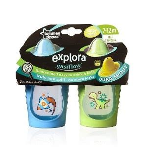 Tommee Tippee Explora Truly Spill Proof Sippy Cup Pk Boy