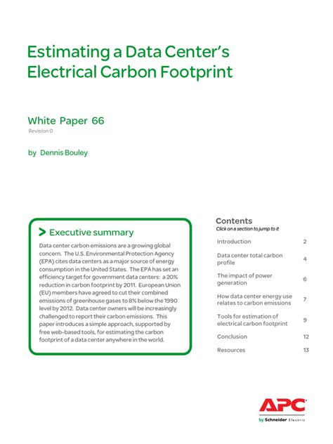 ##Estimating Data Centers Carbon Footprint | PDF | Data Center | Carbon ...