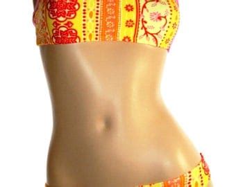 Cross Back Bikini Etsy