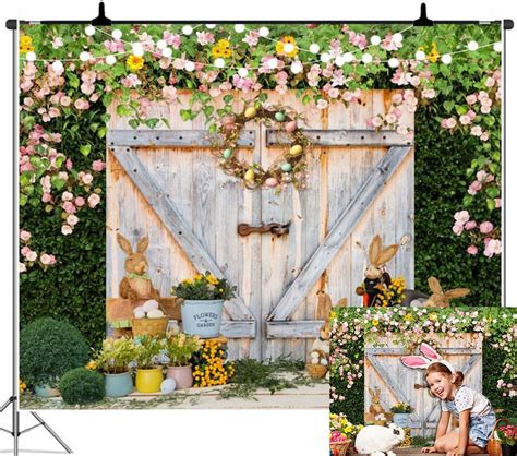 Amazon Caaerttply Spring Easter Photography Backdrops X Ft