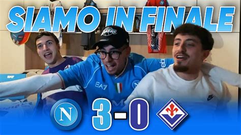 SIAMO IN FINALEEE NAPOLI FIORENTINA Live Reaction Napoletana