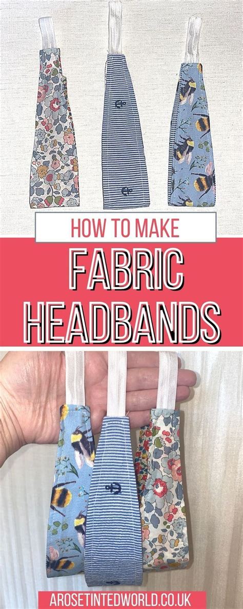 How To Make A Headband ⋆ A Rose Tinted World Easy Sewing Projects