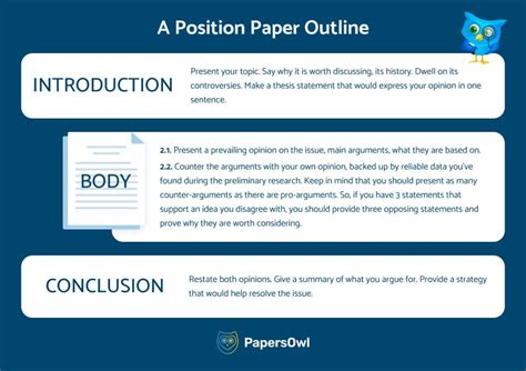 How To Write Position Paper Outline PapersOwl