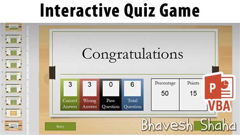 Powerpoint Quiz Template