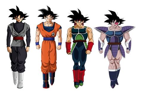 Goku Bardock Goku Black Turles T.O.P by obsolete00 on DeviantArt | Dragon ball super manga ...