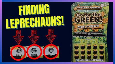 Finding Leprechauns Go For The Green Kentucky Lottery Tickets