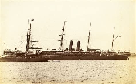 Screw Steamer BRITANNIA Built By Caird Company In 1887 For Peninsular