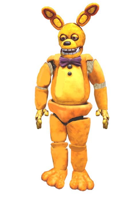 Fnaf Movie Fixed Springbonnie Png By Glitchtrapisvirus On Deviantart