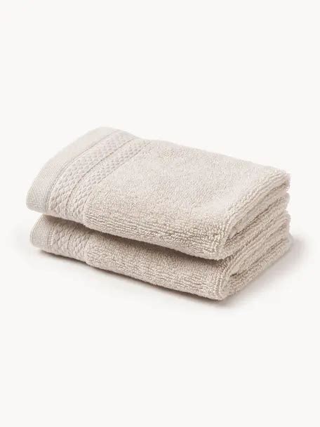 Lot de serviettes de bain en coton bio Premium tailles variées Westwing