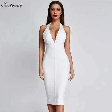 Aliexpress Buy Ocstrade White Bandage Dresses New Arrivals