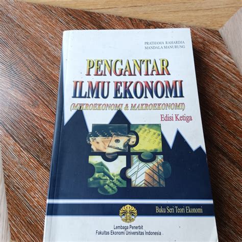 Jual Buku Pengantar Ilmu Ekonomi Edisi Ketiga Shopee Indonesia