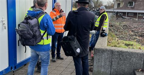 Erstes Bauzaungezwitscher Auf Der Baustelle Gsw Wasserwelt Kamen