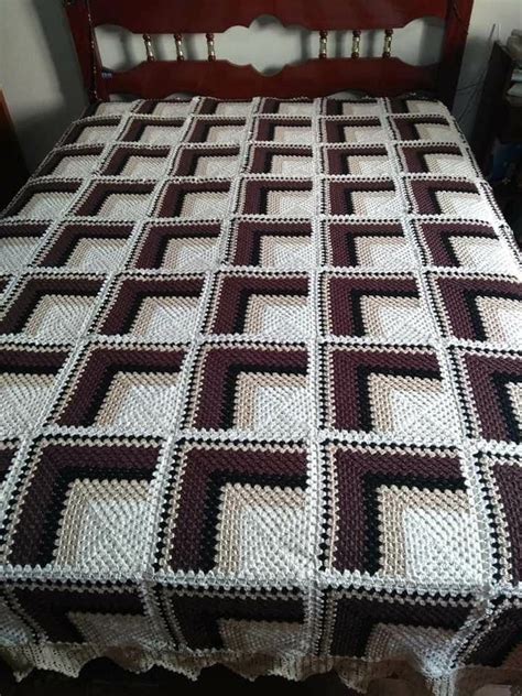 Fabulous Crocheting Work Of Crochet Bed Sheet Design Hand Maded Ideas