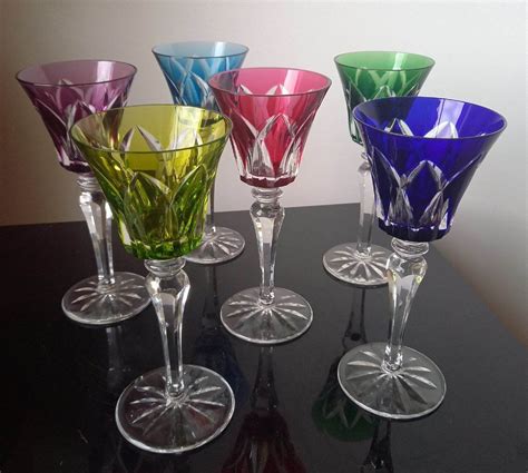 Proantic Six Verre Roemer En Cristal De Saint Louis Mod Le Camarg