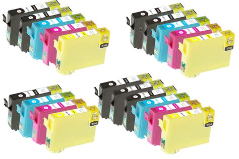 Epson T1291 T1292 T1293 T1294 combo pack 20 stk blækpatron Kompatibel