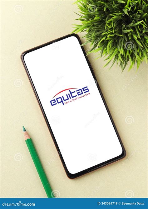 West Bangal, India - October 09, 2021 : Equitas Small Finance Bank Logo