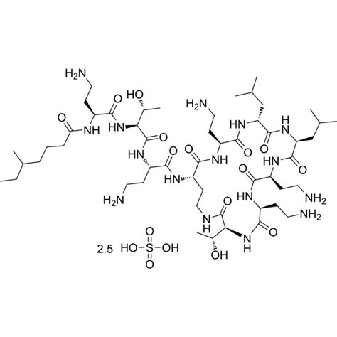 Colistin Sulfate Cas Mce Hy A