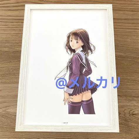 桂正和 アイズ 葦月伊織 A4イラスト フレーム付き 電影少女 - メルカリ