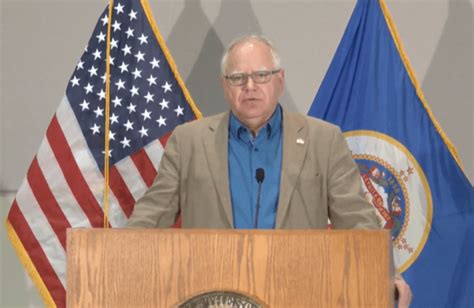 Gov Tim Walz Convenes Special Session Will Extend Peacetime Emergency