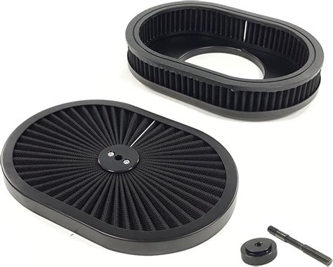 Amazon 12 X2 Air Filter Washable Super Flow Oval Air Cleaner Set