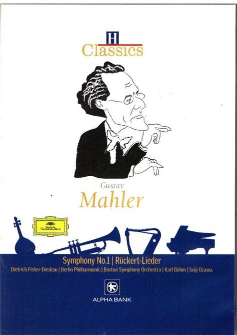 Gustav Mahler Symphony No 1 Rückert Lieder Used CD