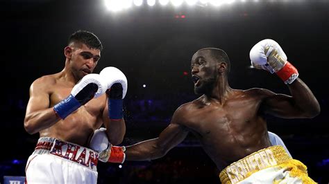 Boxe Crawford Surclasse Khan Et Conserve Son Titre Wbo Eurosport