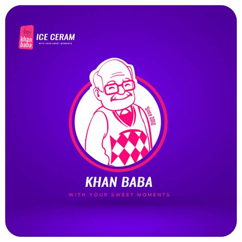 Khan Baba Ice Cream Behance