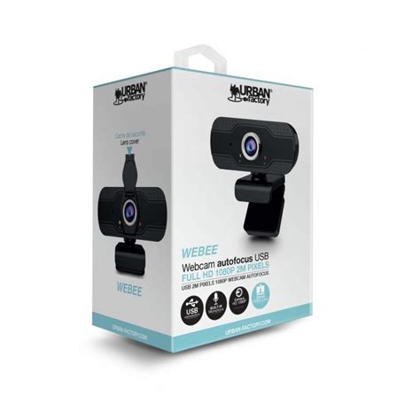 Webcam Full HD 1080P Urban Factory Webee USB