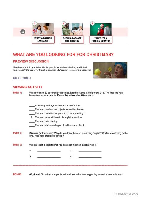 Christmas Commercial A2 B1 Esl Les English Esl Worksheets Pdf And Doc