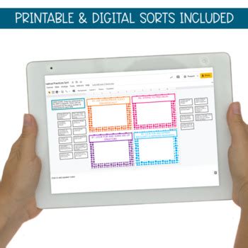 Standards For Mathematical Practices Sorting Activity PRINT DIGITAL