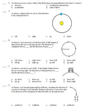 Unit Multiple Choice Circular Motion Gravitation Q S