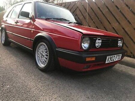 VOLKSWAGEN GOLF Vw Golf Mk2 Gti K Reg 1993 5 Door Red 2 0 Abf Lsd Used