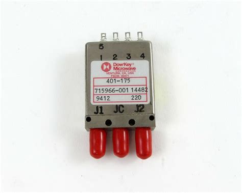 Dow-Key 401-175 RF Microwave Switch, 15V, SMA