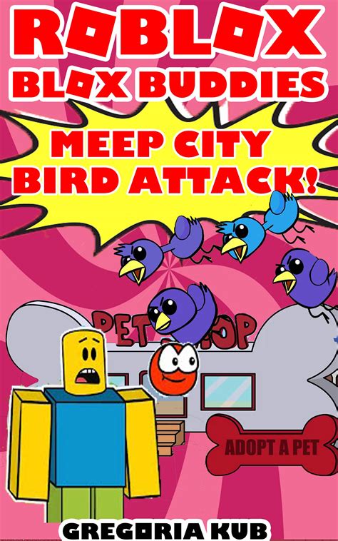 The Blox Buddies Funny Roblox Comic Meep City Bird Attack Blox