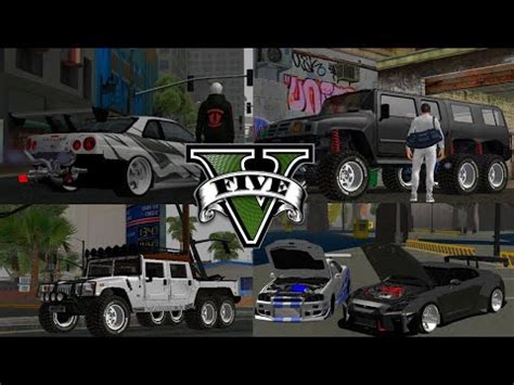 Modpack Fivem Style Lite Version Sizen Ringan Gta Sa Android Youtube