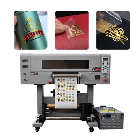 New Upgrade Hot Stamping Foil 60cm Uv Dtf Printer With Tx800 Print Head 2 In 1 Uv Dtf Machine