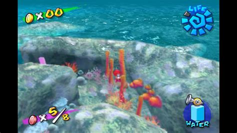 Super Mario Sunshine Gelato Beach Episode Red Coins In The